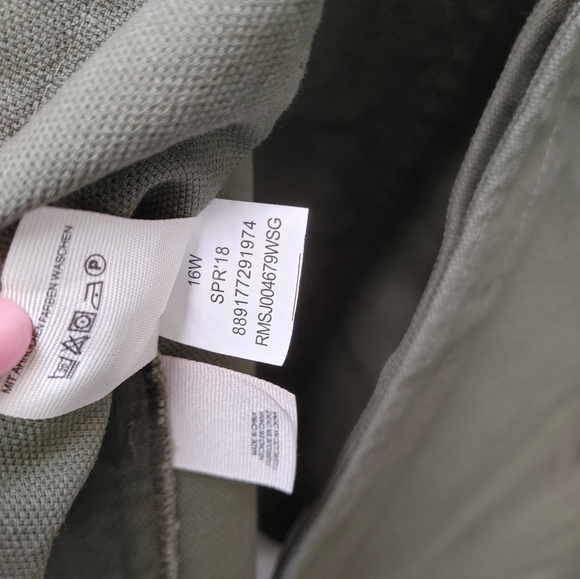 Rachel Roy Army Green Jacket ~ Size 16W - Picture 9 of 11